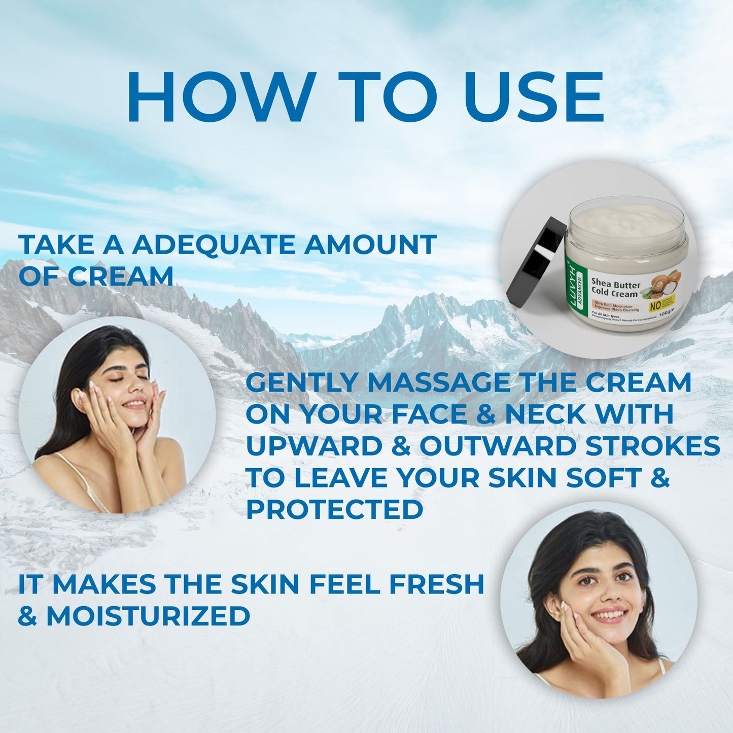 How to use of Shea Butter Cold Cream
