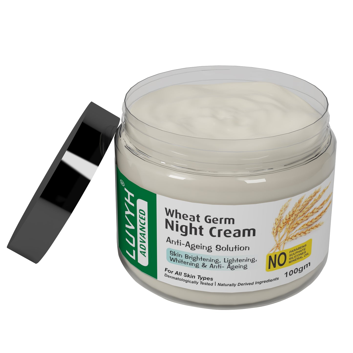 wheat germ night gel for Anti-Ageing
