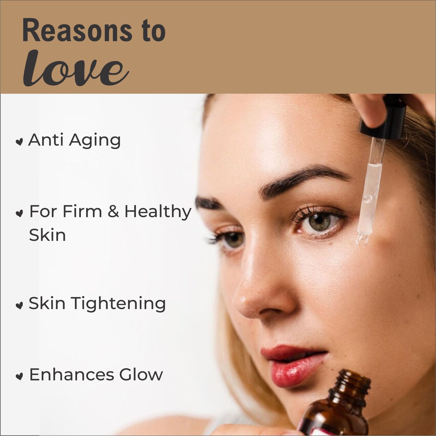 Benefits of Firm & Lift Skin Tightening Face Serum