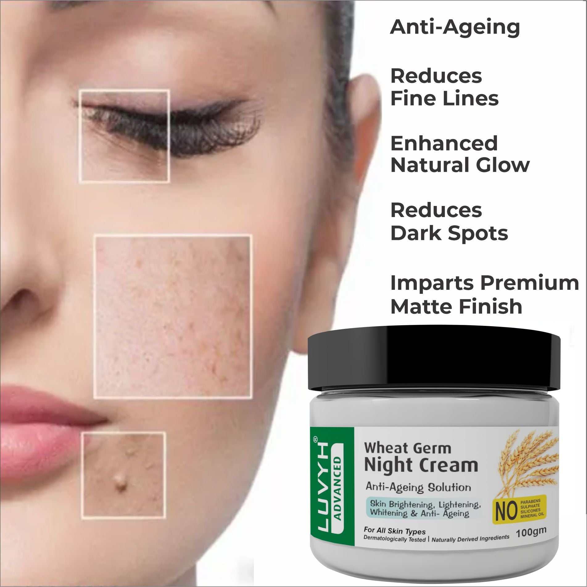 Benefits of wheat germ night gel