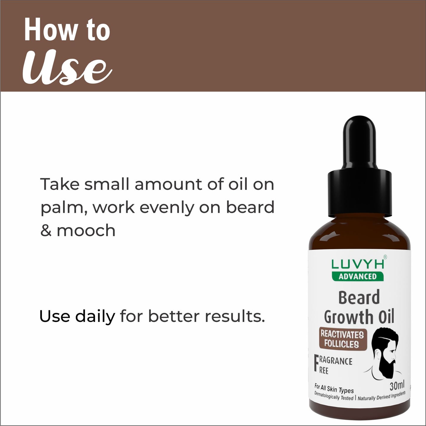 How to Use Beard Growth Oil