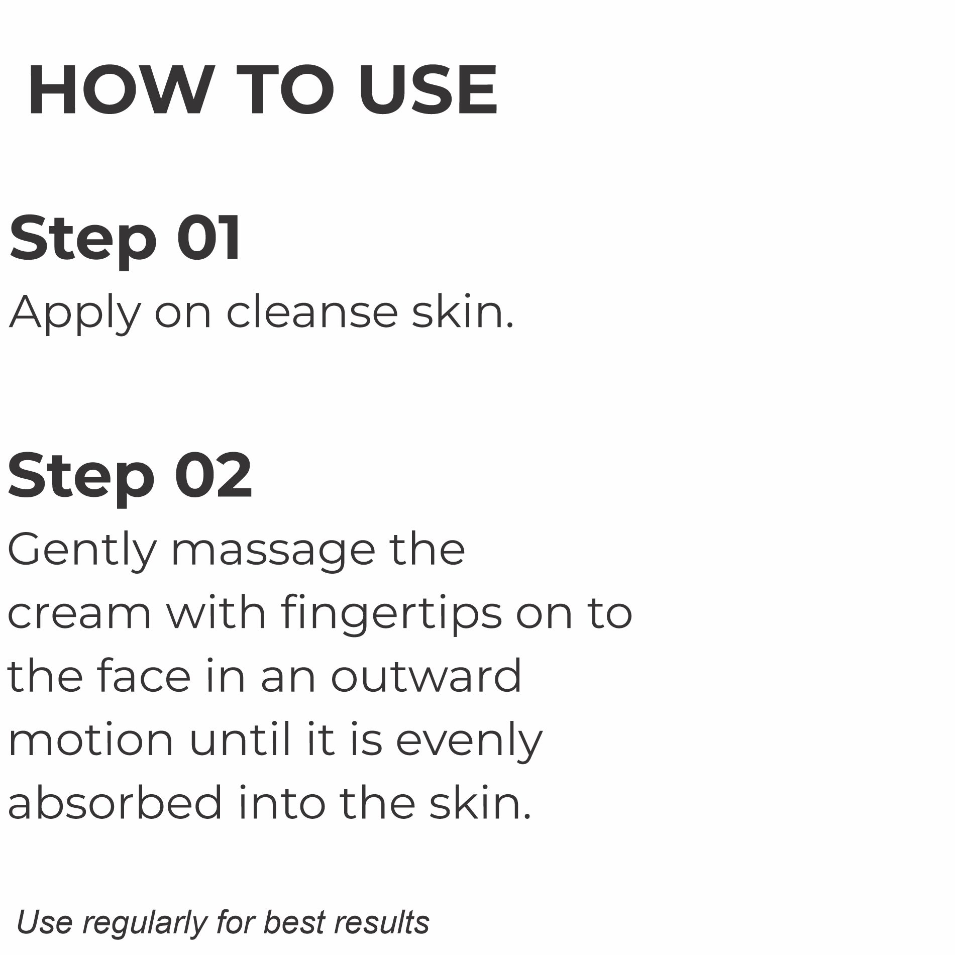 How to use of wheat germ night gel
