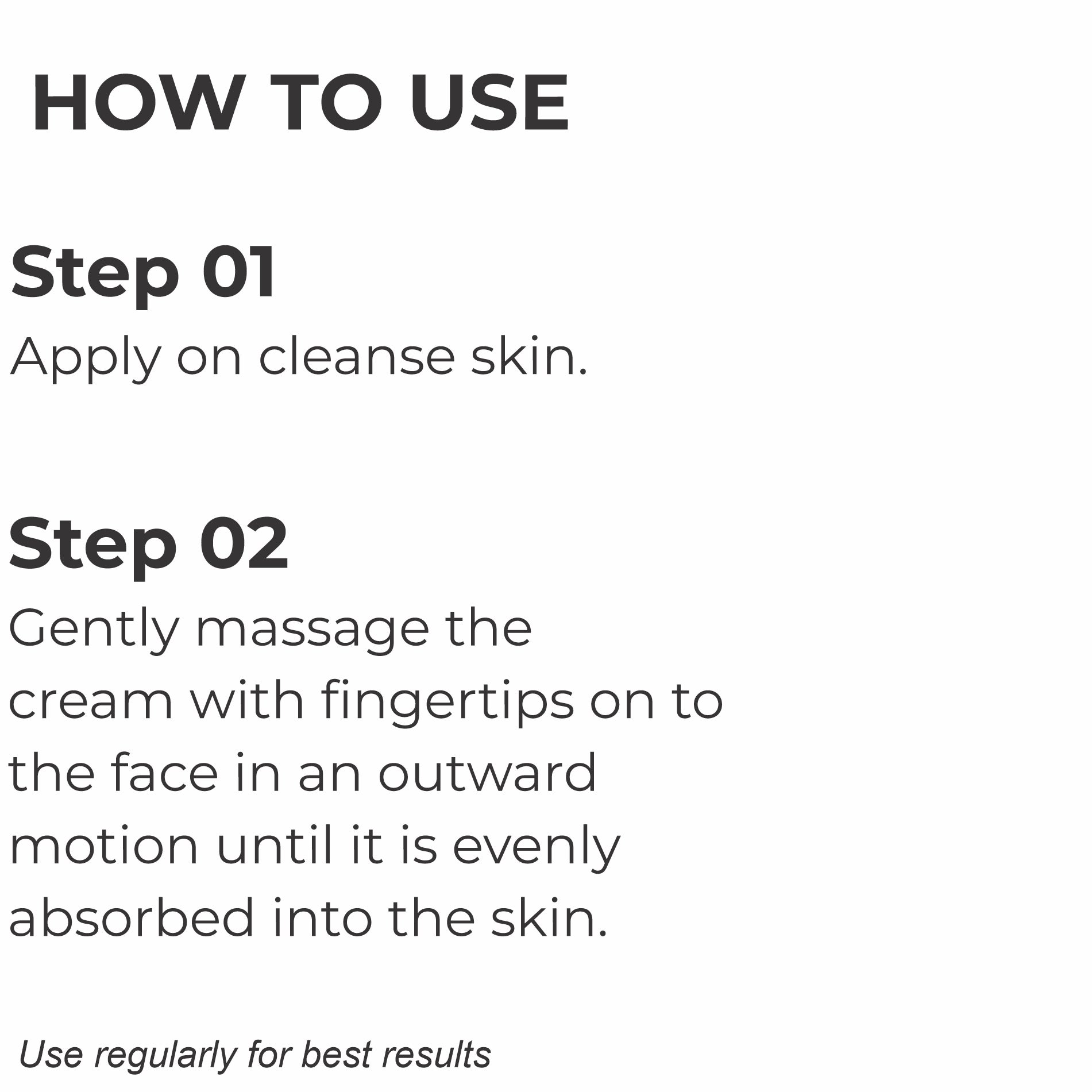 How to use of wheat germ night gel 