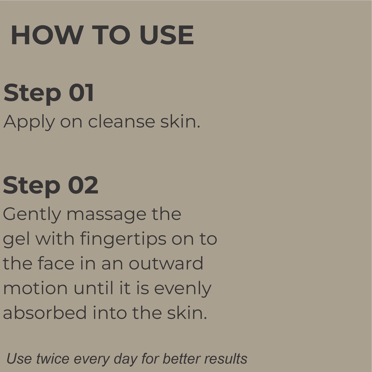 How to use Wheat Germ Night Gel