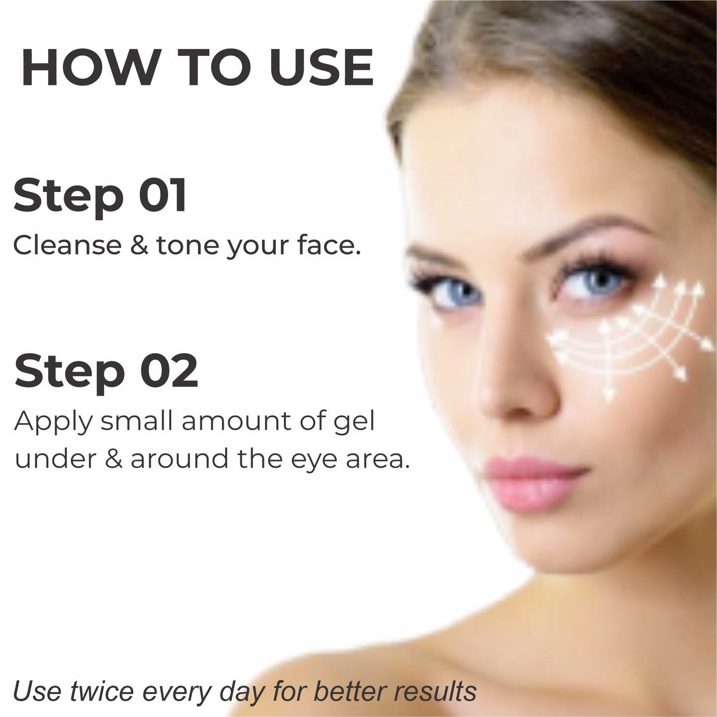 How to use of Under Eye Gel 