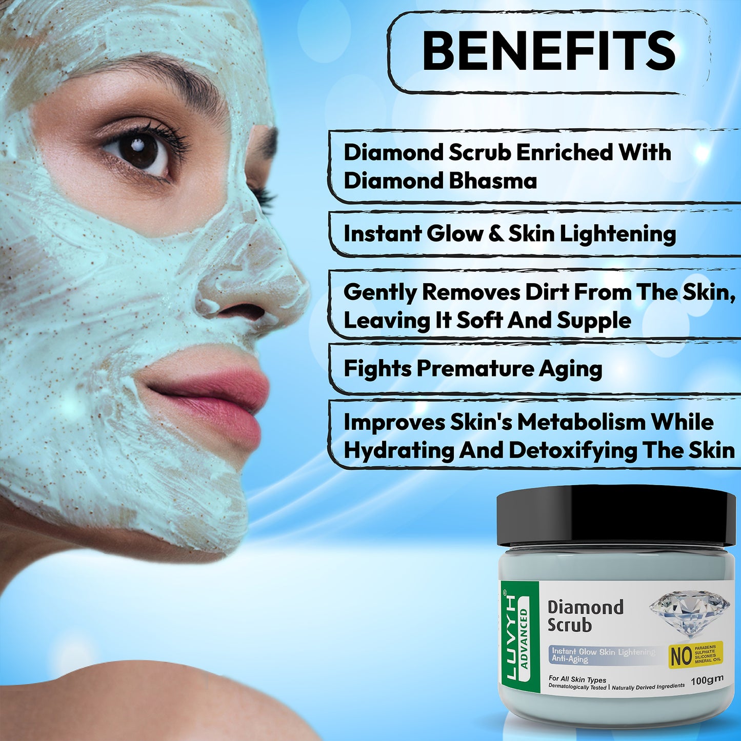 Benefits of Diamond Scrub