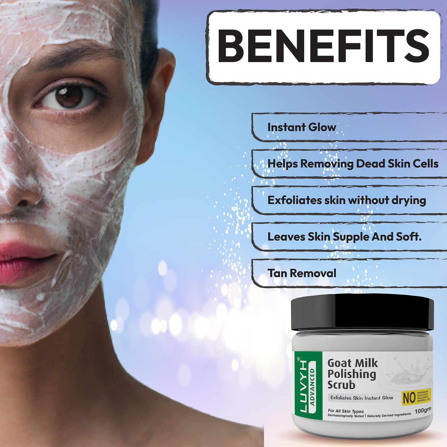 Benefits of Goat Milk Polishing Scrub