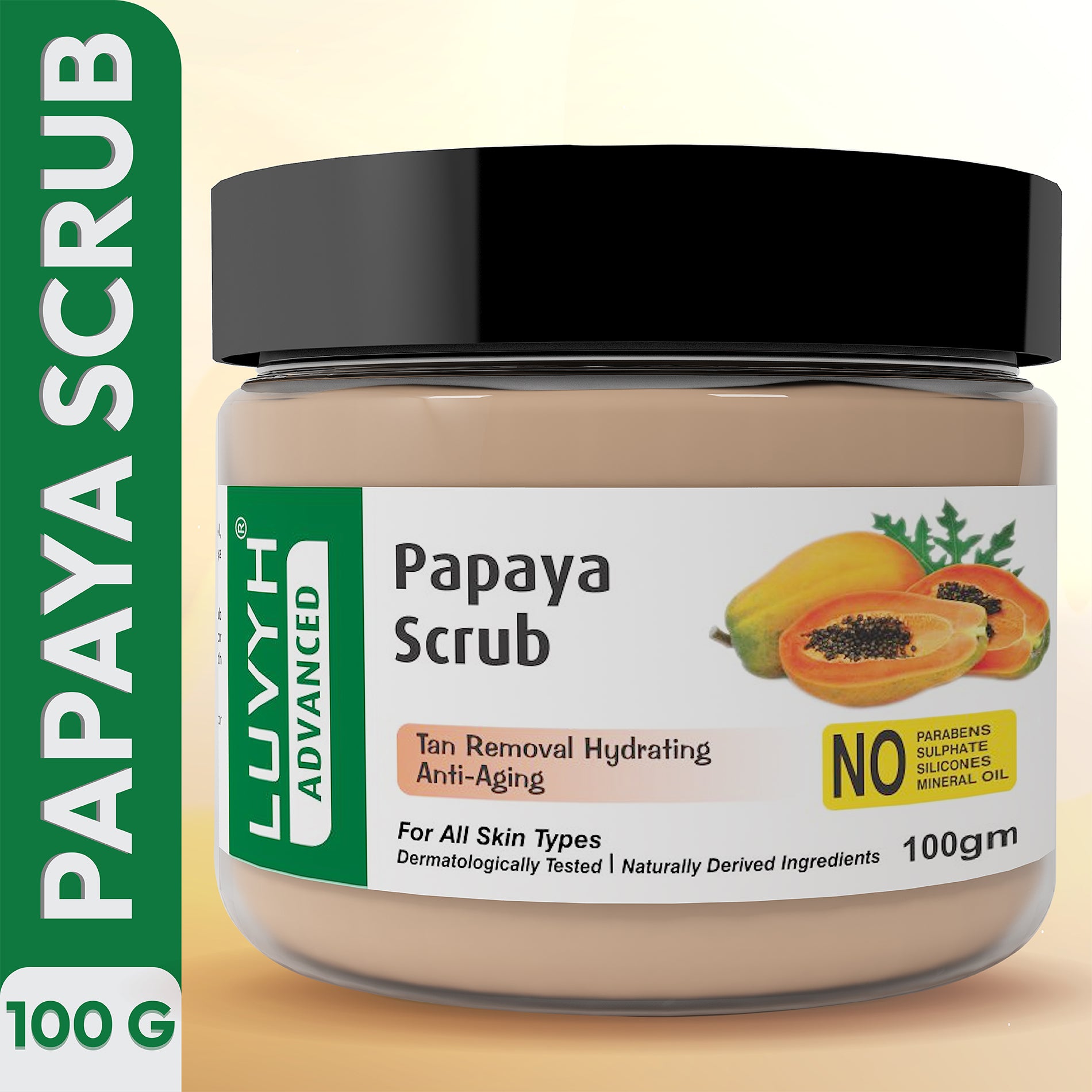 papaya scrub for face