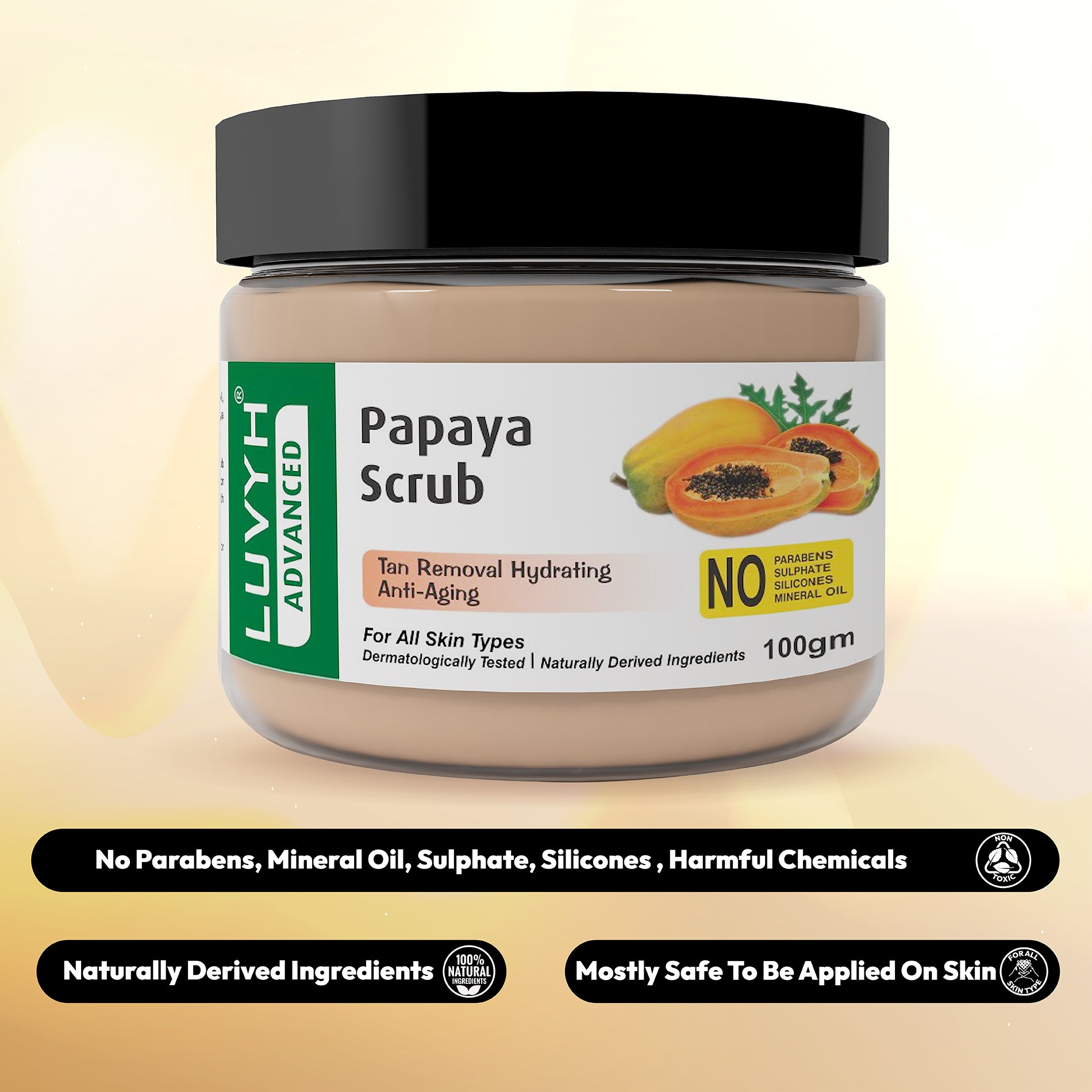 best papaya scrub for face