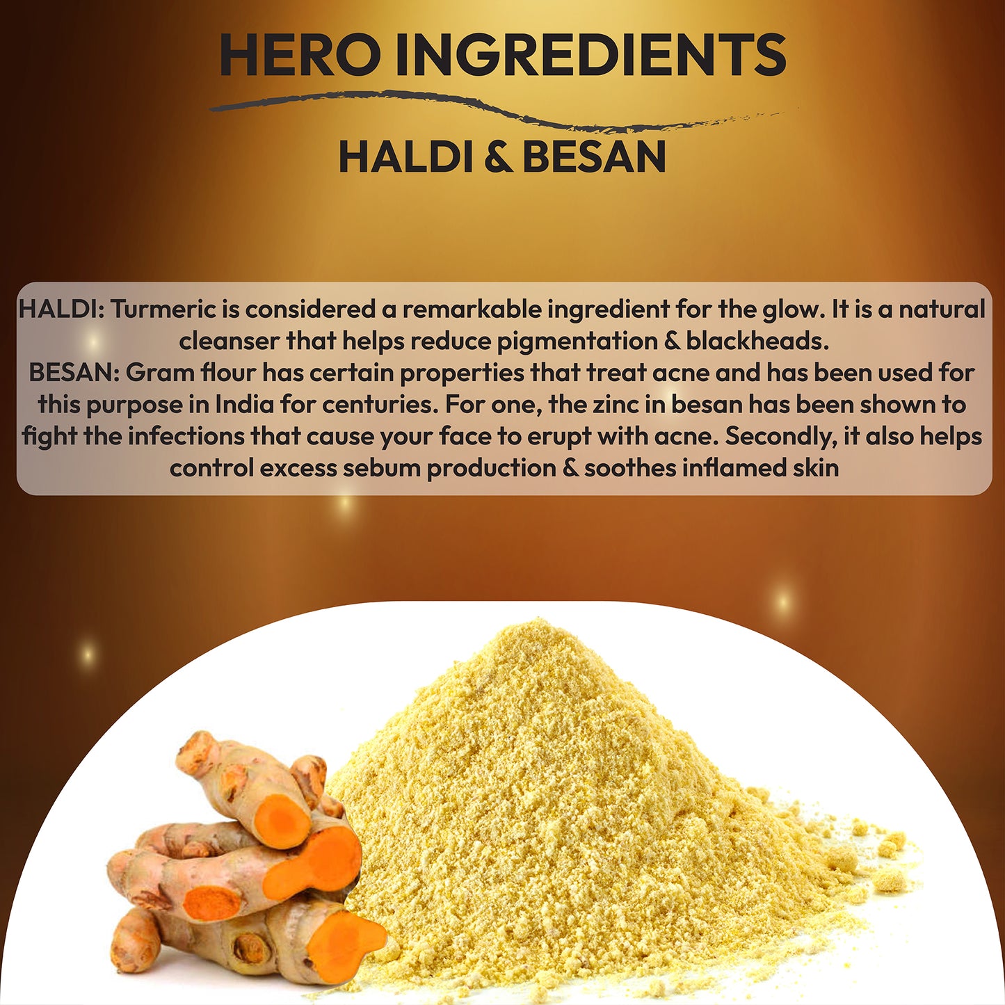 Ingredients of Ubtan Face Scrub