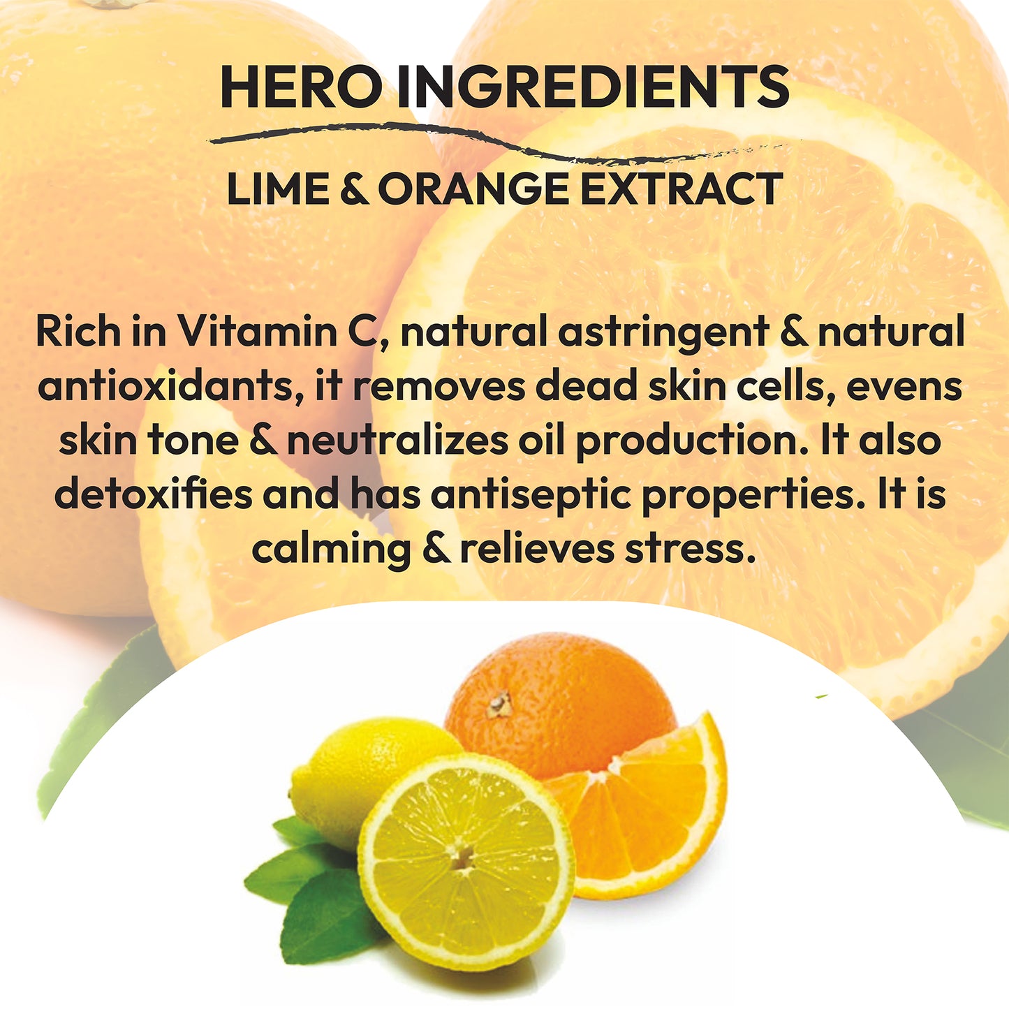 Ingredients of Vitamin C Scrub