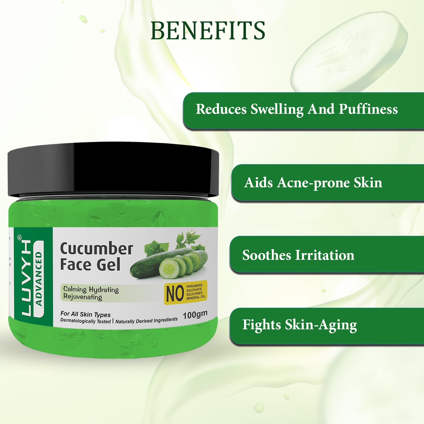 Benefits of Cucumber Face Gel 
