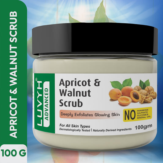 Apricot & Walnut Scrub - Best for  Glowing Skin