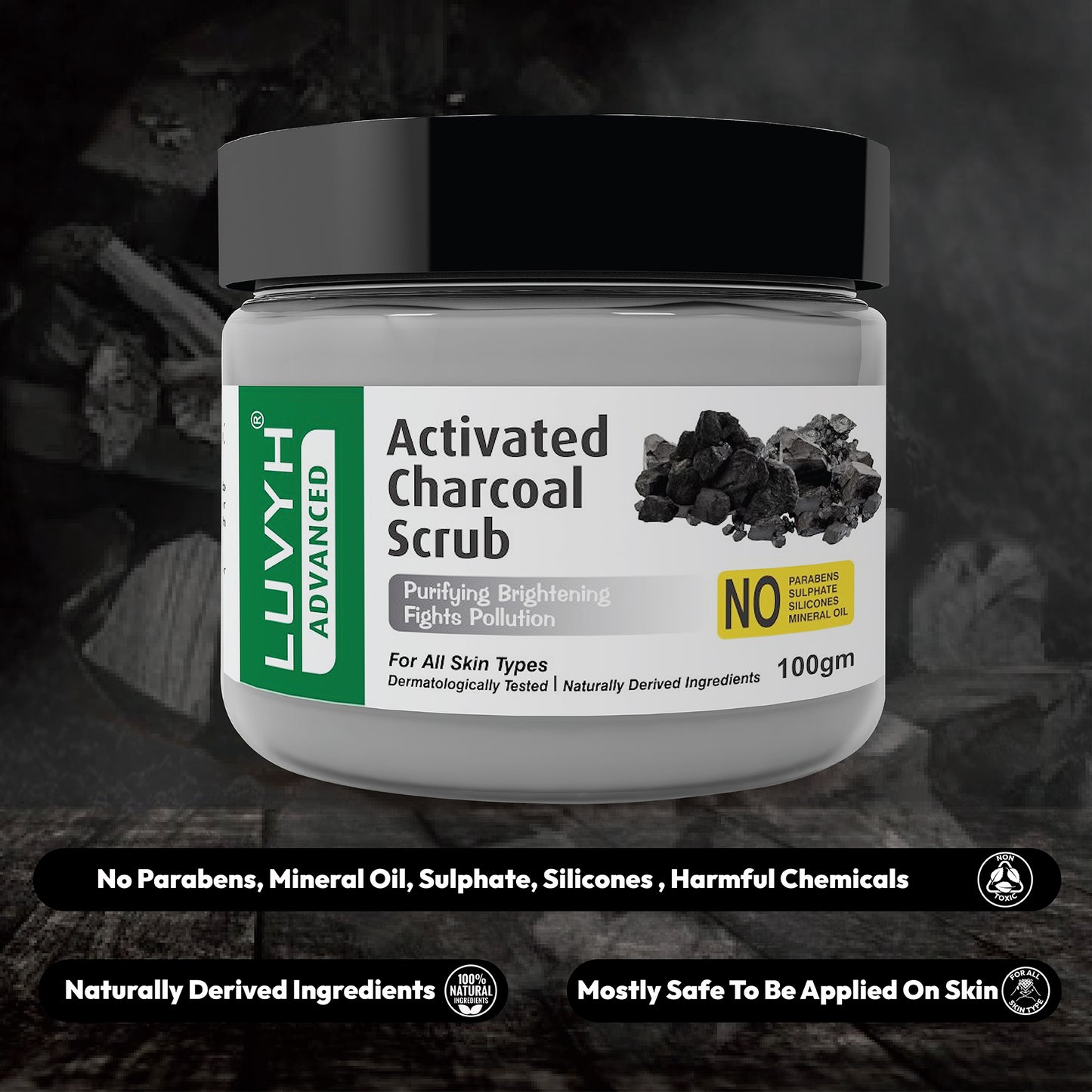 Activated Charcoal Scrub