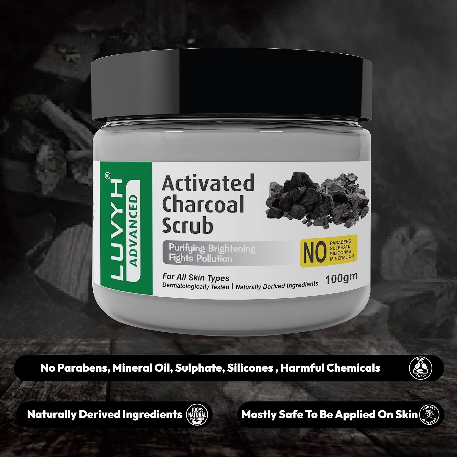 Activated Charcoal Scrub