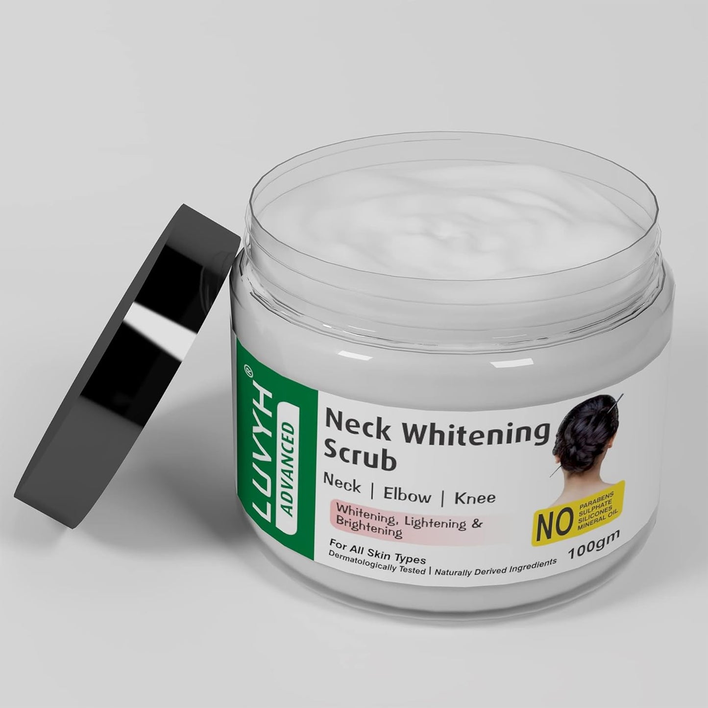 Neck Whitening Scrub For Bright Skin