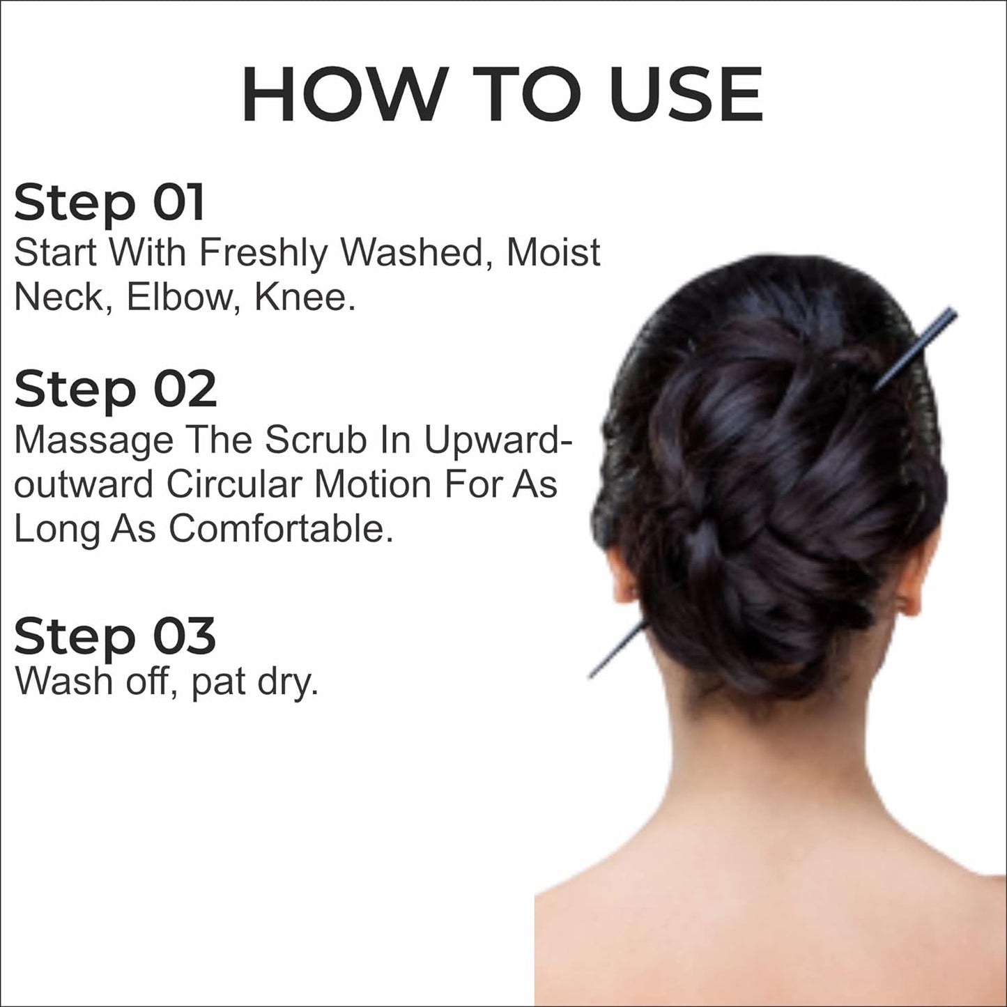 How to use of Neck Whitening Scrub