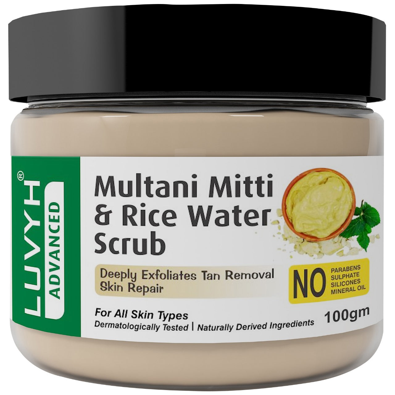  Multani Mitti Scrub For Skin Repair