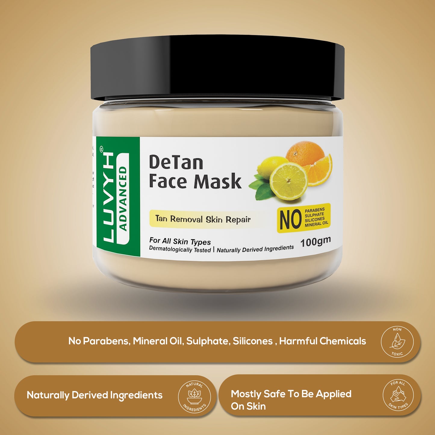 DeTan Face Mask 100 gm