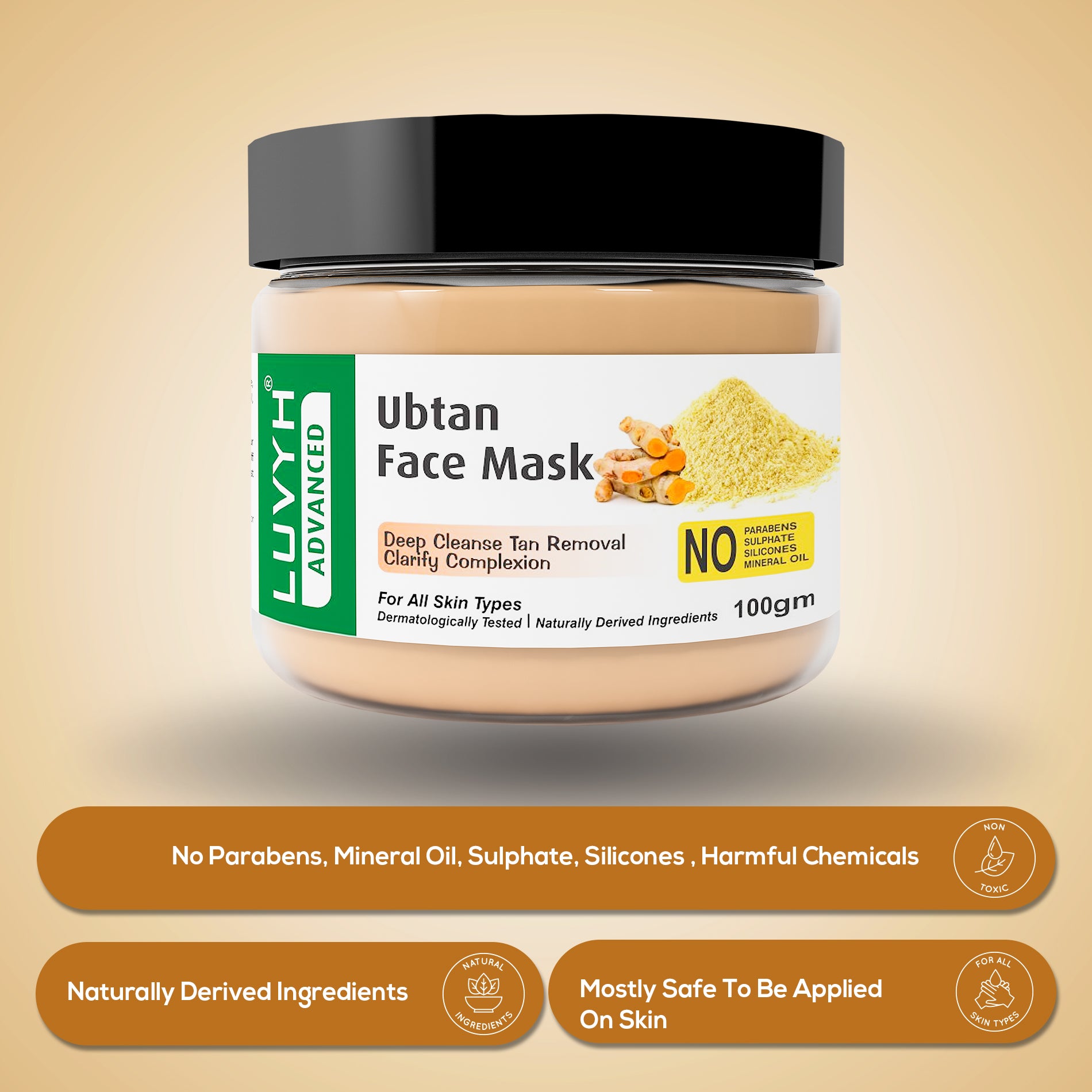 Face Mask For Tanning & Pigmentation