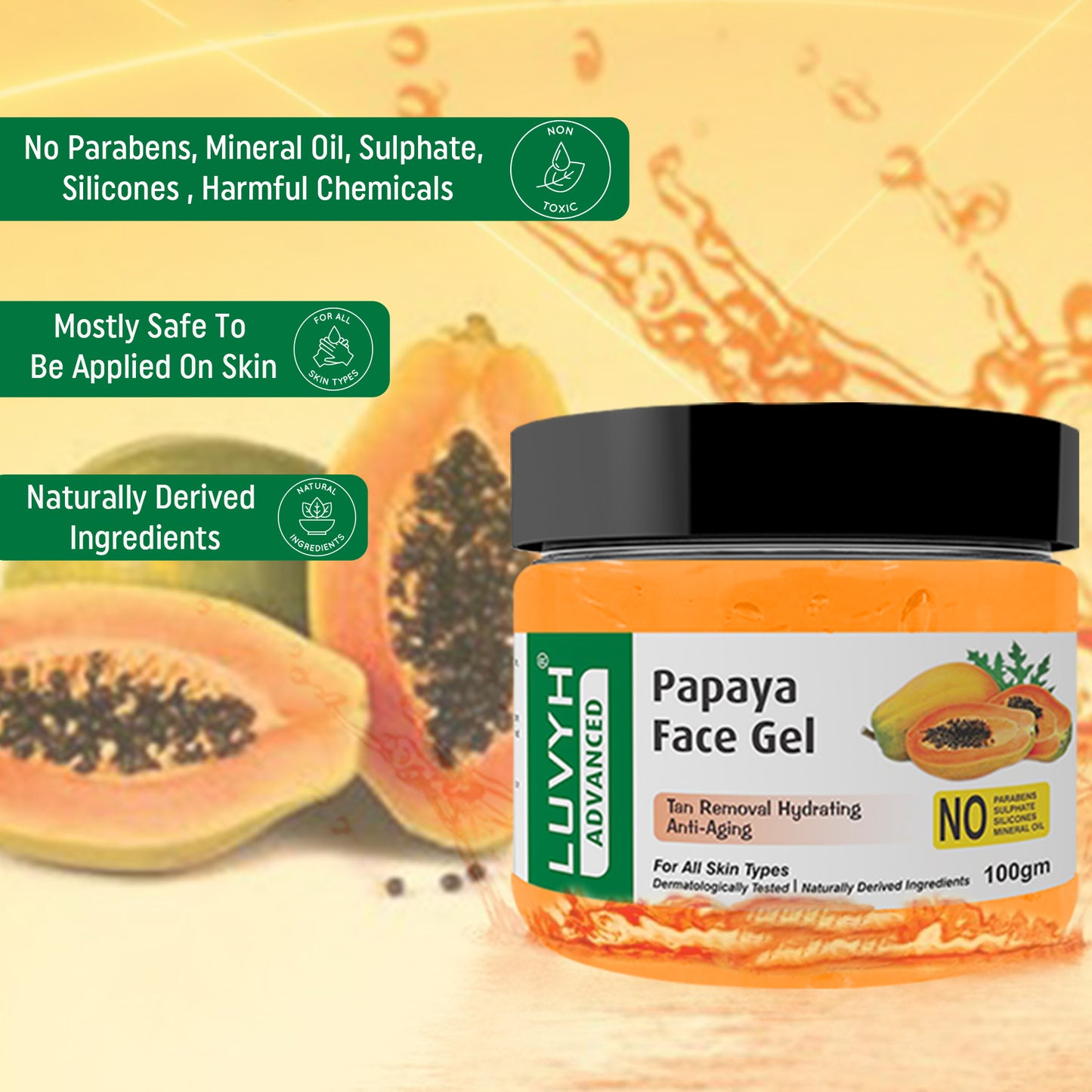 papaya gel cream