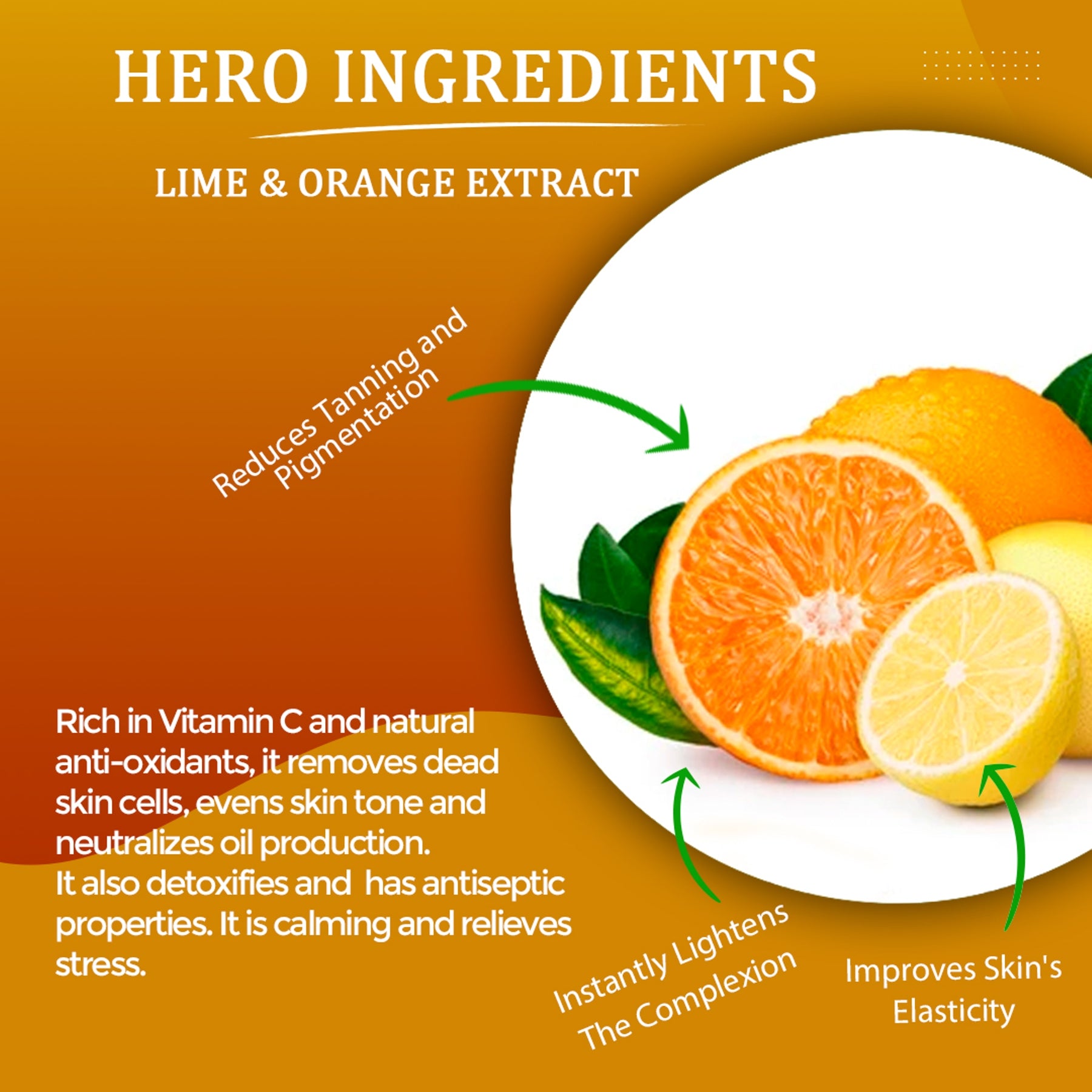 Ingredients of Vitamin C Face Gel 