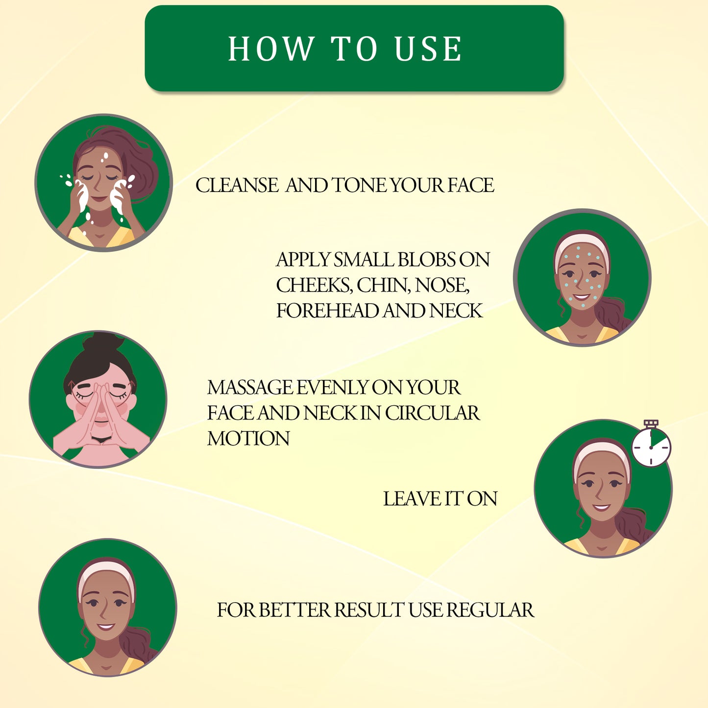 How to use of Skin Whitening Face Gel