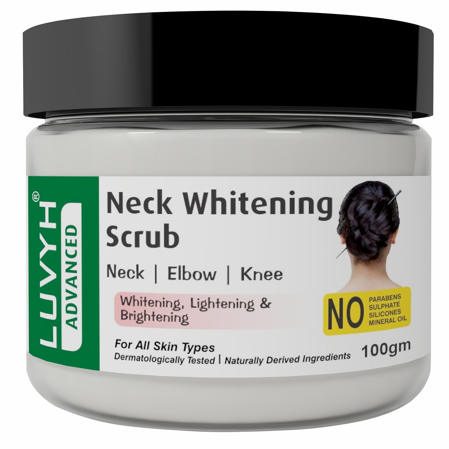Neck Whitening Scrub - Best for Neck, elbow, knee Area