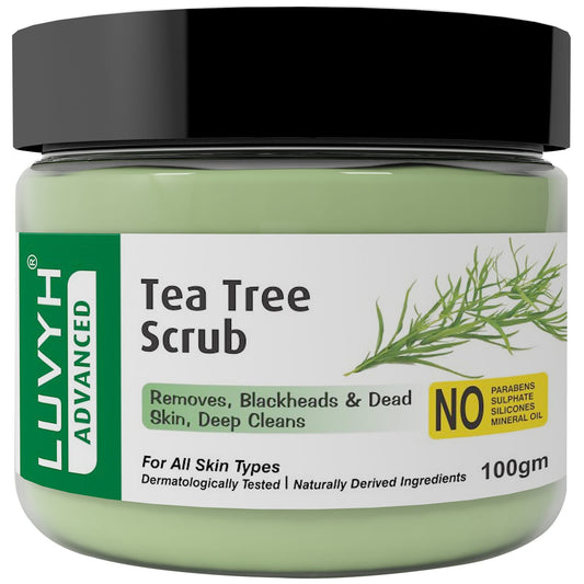 Tea Tree Scrub - Best for Acne-prone Skin