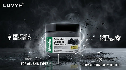 Luvyh Activated Charcoal Face Mask: The Complete Guide for Clear, Oil-Free & Glowing Skin