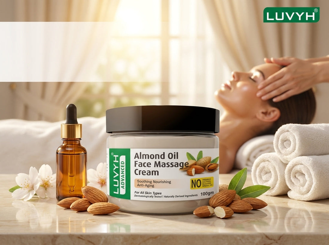 Almond Oil Face Massage Cream: The Secret to Soft, Glowing &amp; Youthful Skin