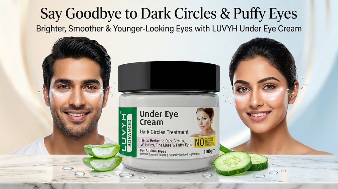 Say Goodbye to Dark Circles: Why Luvyh Under Eye Cream is the Secret to Brighter, Younger-Looking Eyes