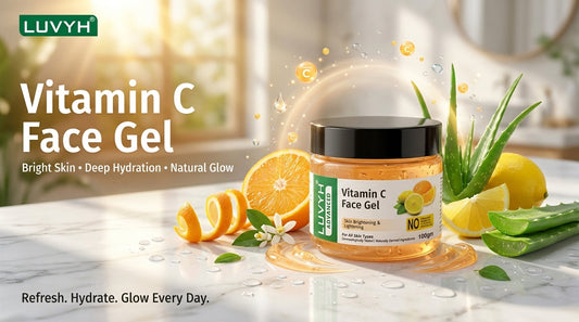 Luvyh Vitamin C Face Gel 100g – The Secret to Brighter, Hydrated &amp; Naturally Glowing Skin