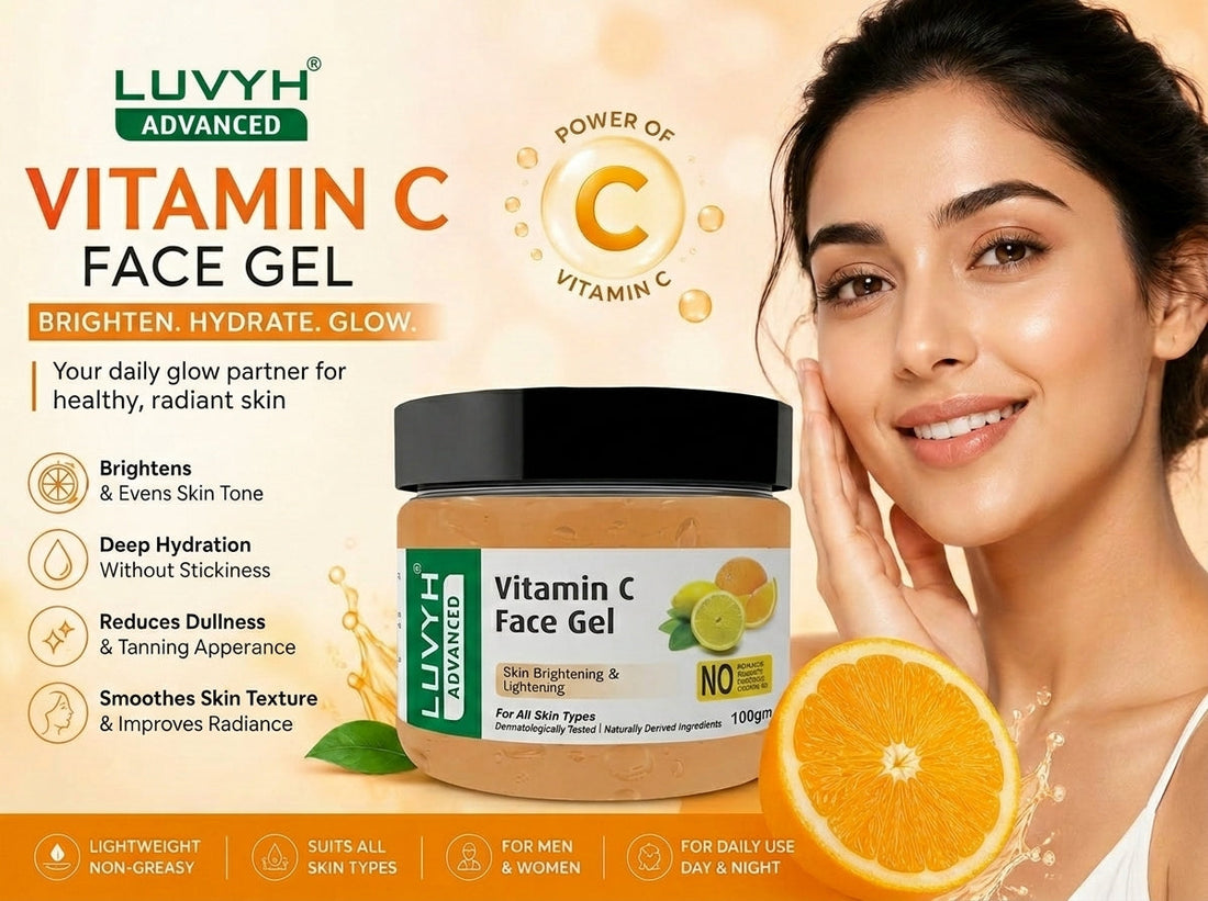 Luvyh Vitamin C Face Gel – Your Daily Glow Partner for Healthy, Radiant Skin