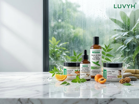 No More Rainy Day Breakouts! Your 4-Step Luvyh Monsoon Routine for Glowing Skin