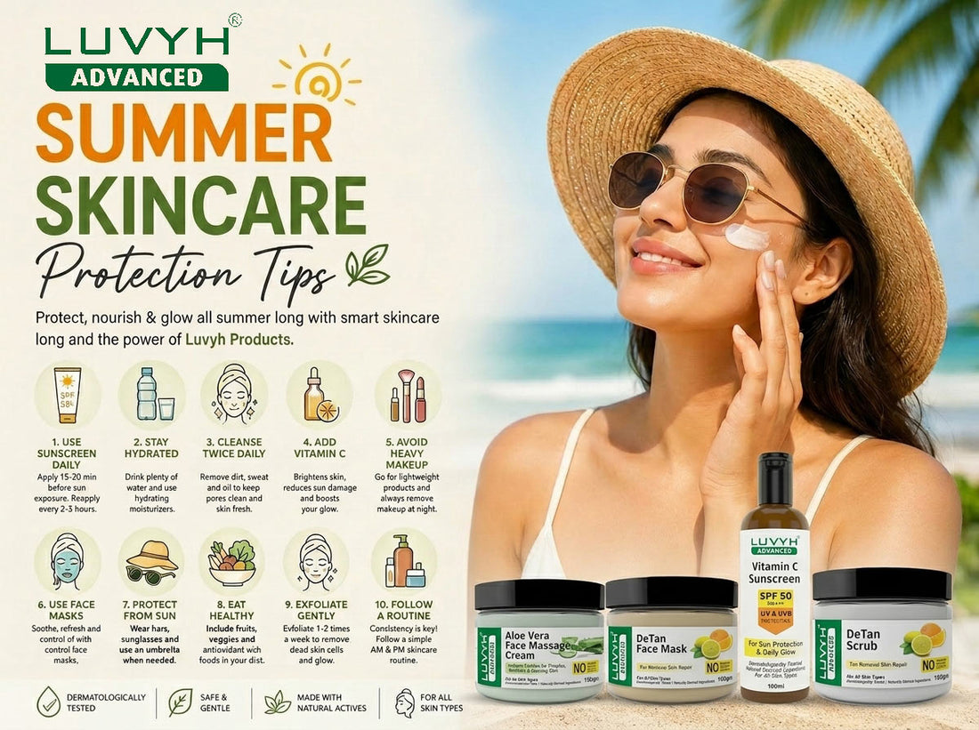 Summer Skincare Protection Tips for Healthy & Glowing Skin