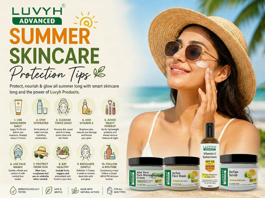 Summer Skincare Protection Tips for Healthy & Glowing Skin