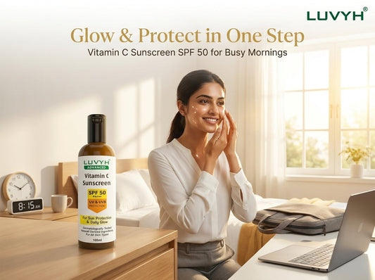 Why You Need a Vitamin C Sunscreen in Your Morning Routine (And How It Saves You Time)