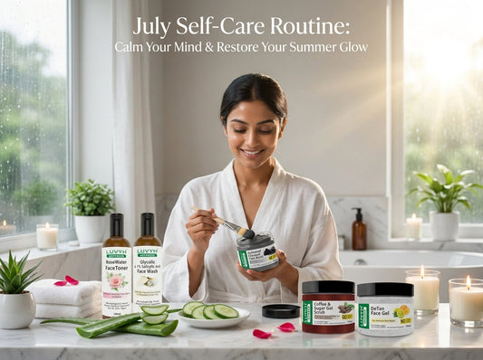 July Self-Care Spotlight: Finding Calm (and Glowing Skin) Amidst Summer Chaos