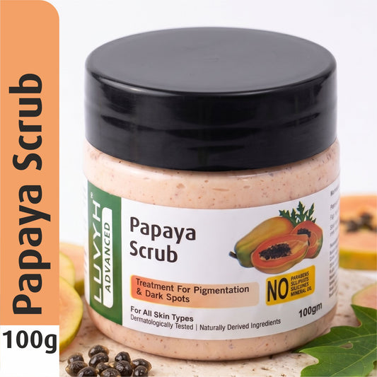 Luvyh Papaya Scrub - 100gm