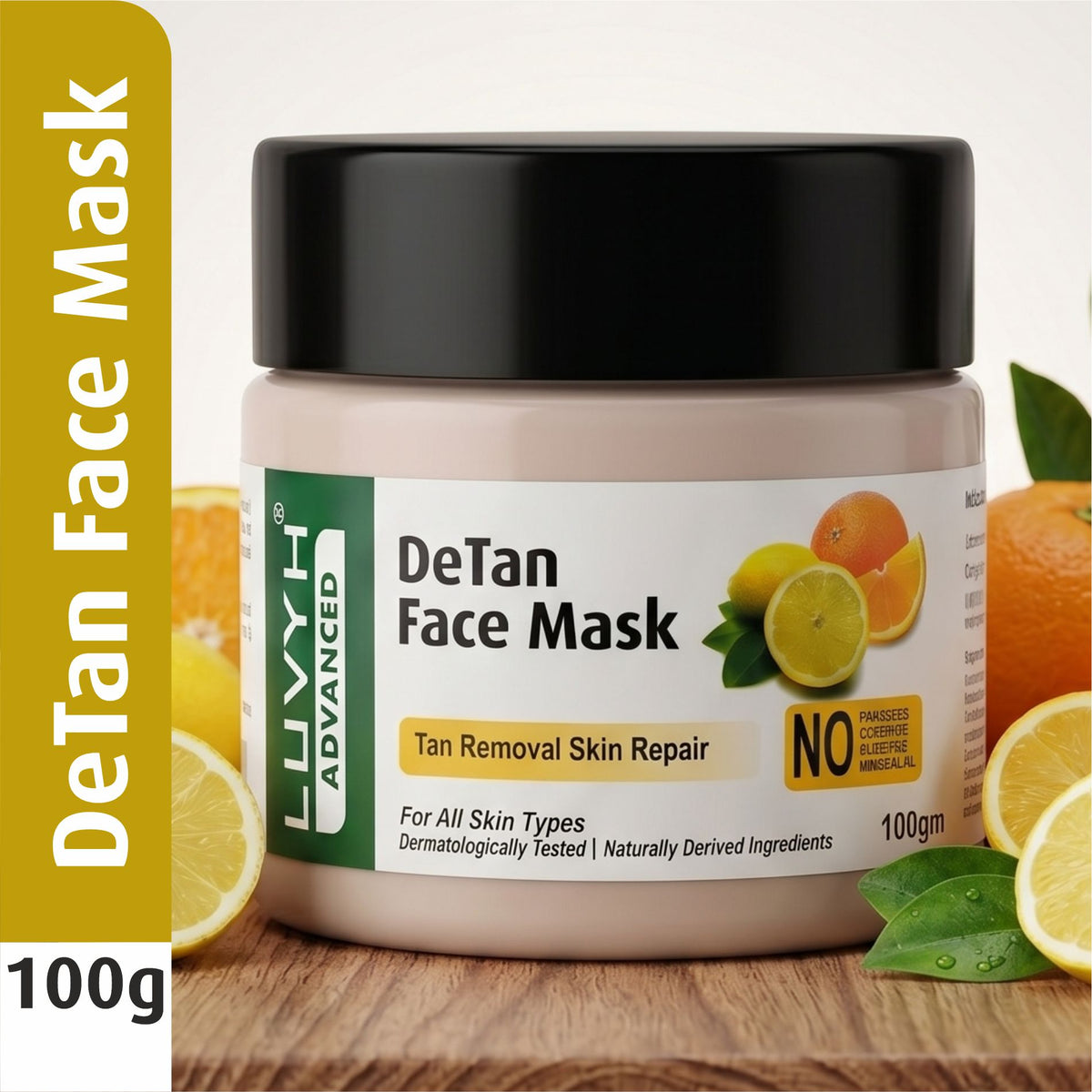 Luvyh DeTan Face Mask- 100gm