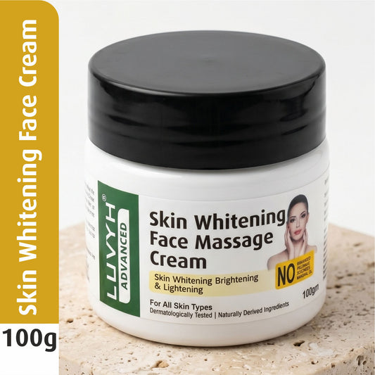 Luvyh Skin Whitening Face Massage Cream - 100g