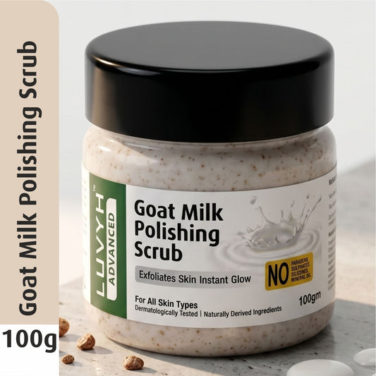 Luvyh Goat Milk Polishing Scrub- 100gm