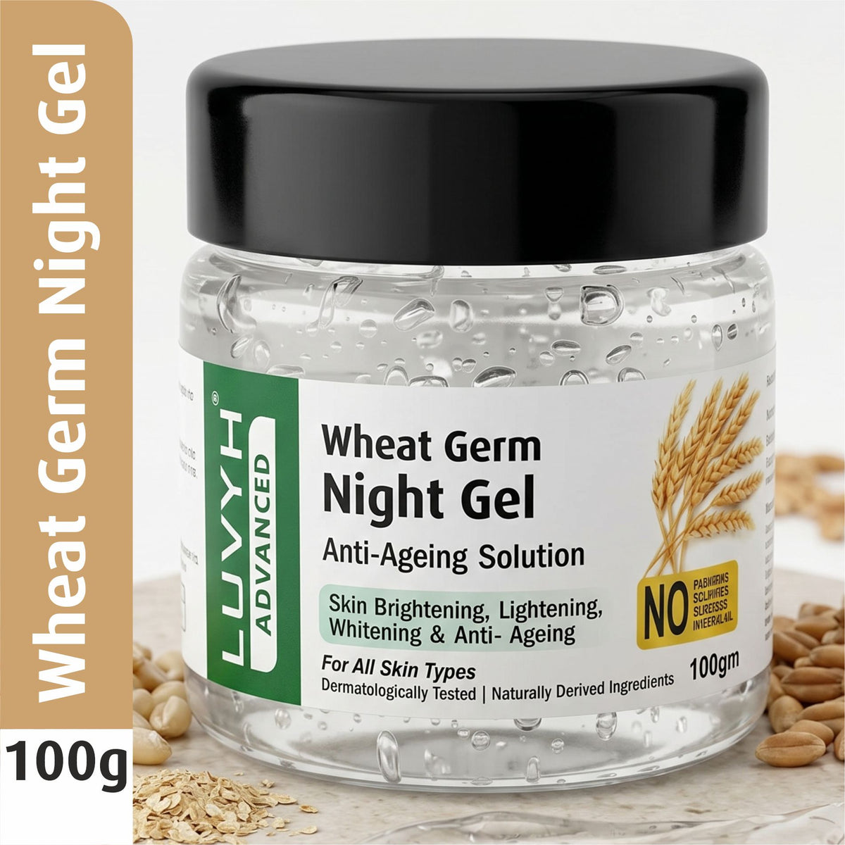 Luvyh Wheat Germ Night Gel 100g