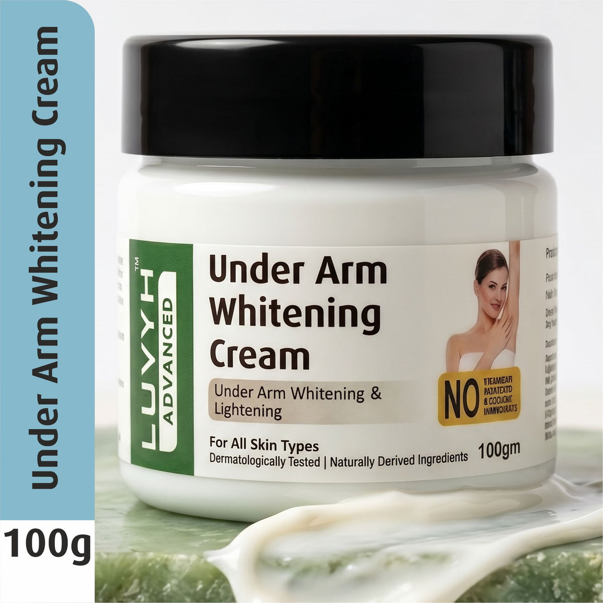 Luvyh Advanced Underarm Whitening Cream 100g