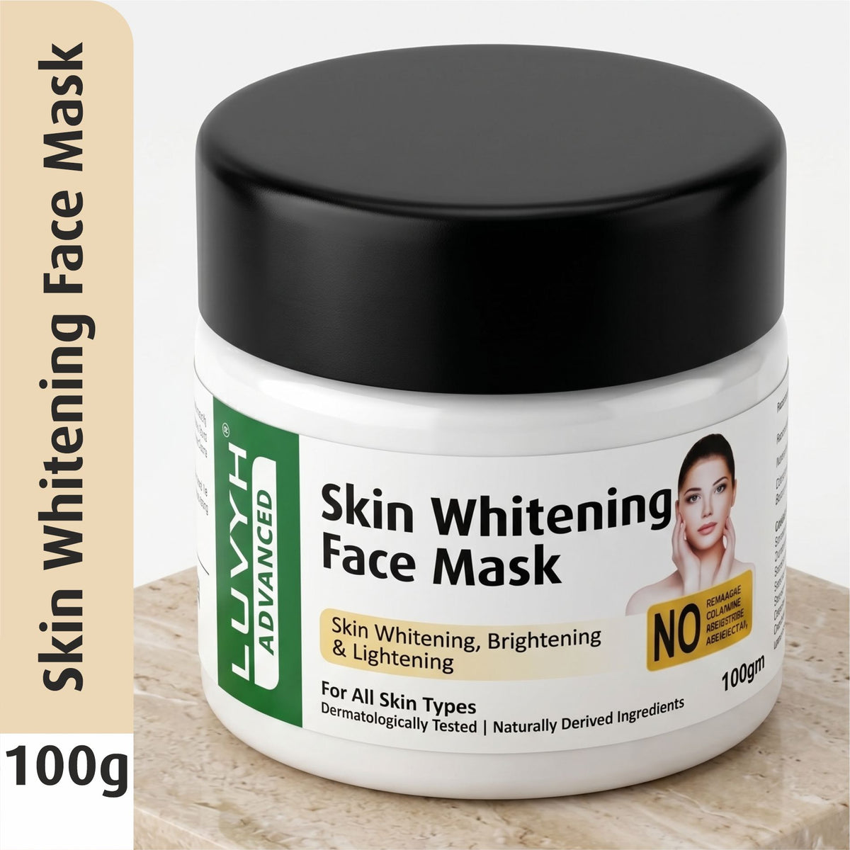 Luvyh Skin Whitening Face Mask - 100g