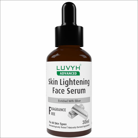 Luvyh Skin Lightening Face Serum - Natural Skin Lightener and Dark Spot Corrector – Skin Brightening & Revitalizer Uneven tone and Texture with Advanced Ingredient -30ML