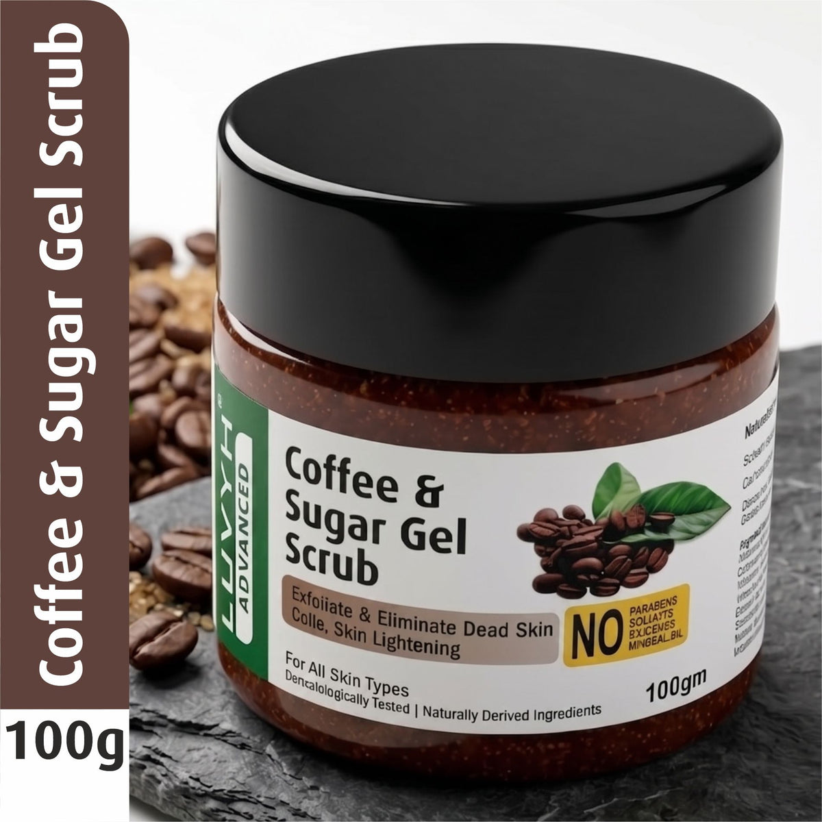 Luvyh Coffee Gel Scrub- 100gm