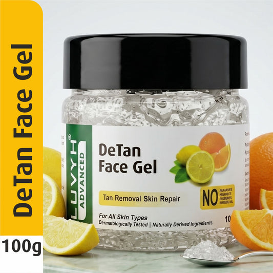 Luvyh DeTan Face Gel- 100gm