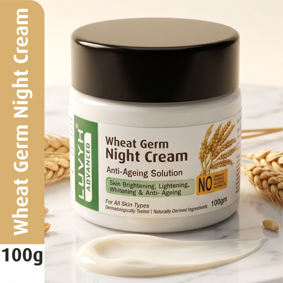 Luvyh Wheat Germ Night Cream 100g